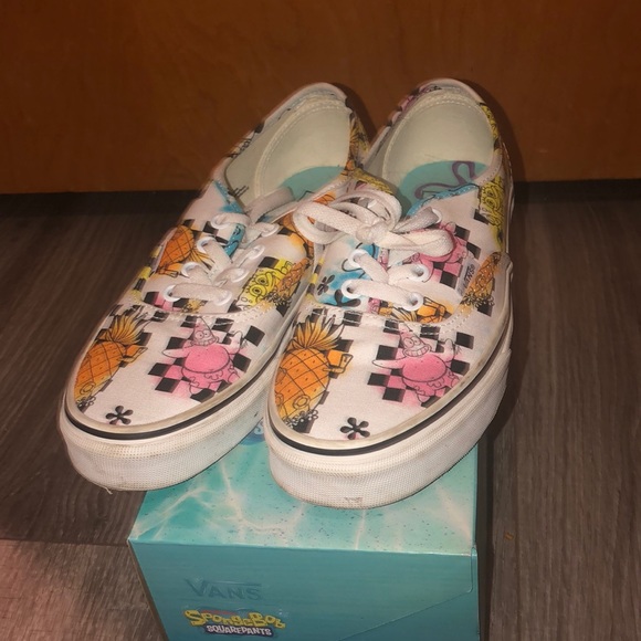 SpongeBob x Vans shoes 2021! WITH BOX - Picture 1 of 5